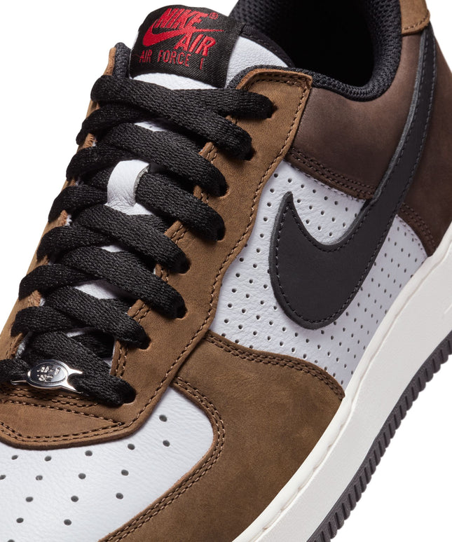 Nike Air Force 1 Low Retro para hombre, color blanco/negro-bisonte