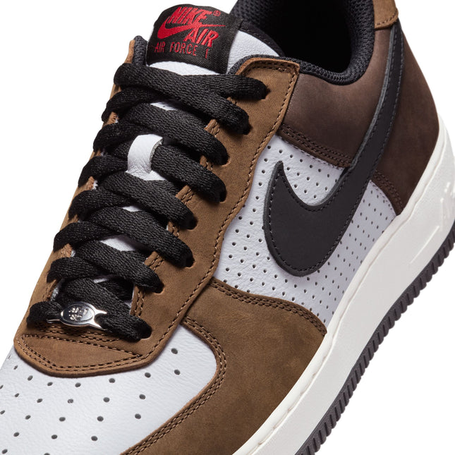 Nike Air Force 1 Low Retro para hombre, color blanco/negro-bisonte