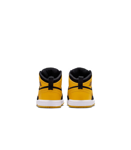Air Jordan (TD) 1 Mid SE Black/Varsity Maize