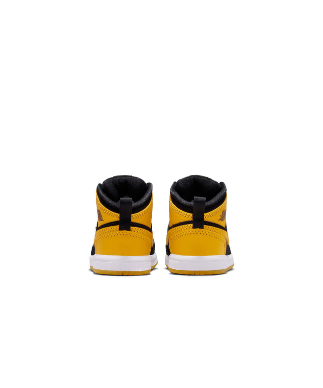 Air Jordan (TD) 1 Mid SE Black/Varsity Maize
