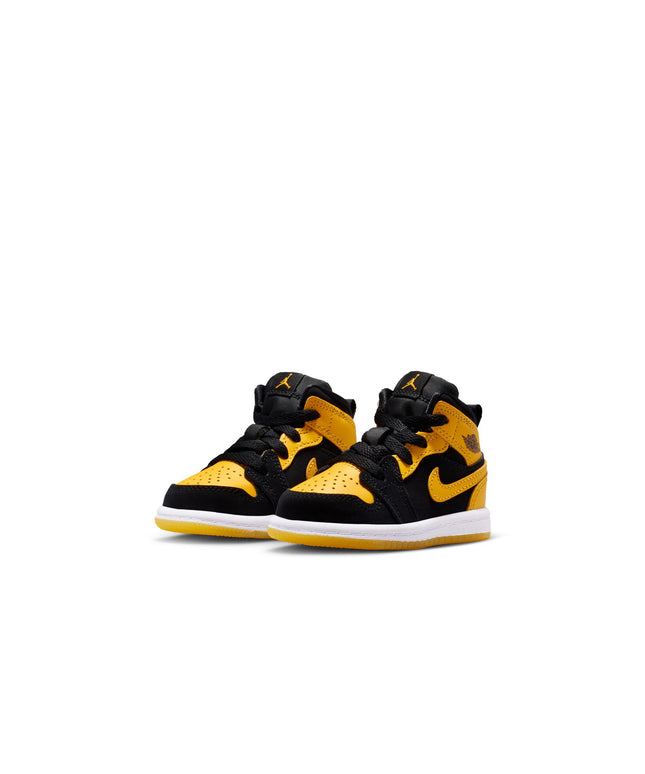 Air Jordan (TD) 1 Mid SE Black/Varsity Maize