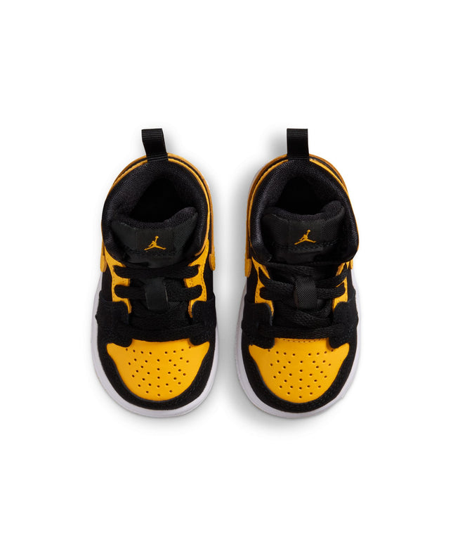 Air Jordan (TD) 1 Mid SE Black/Varsity Maize