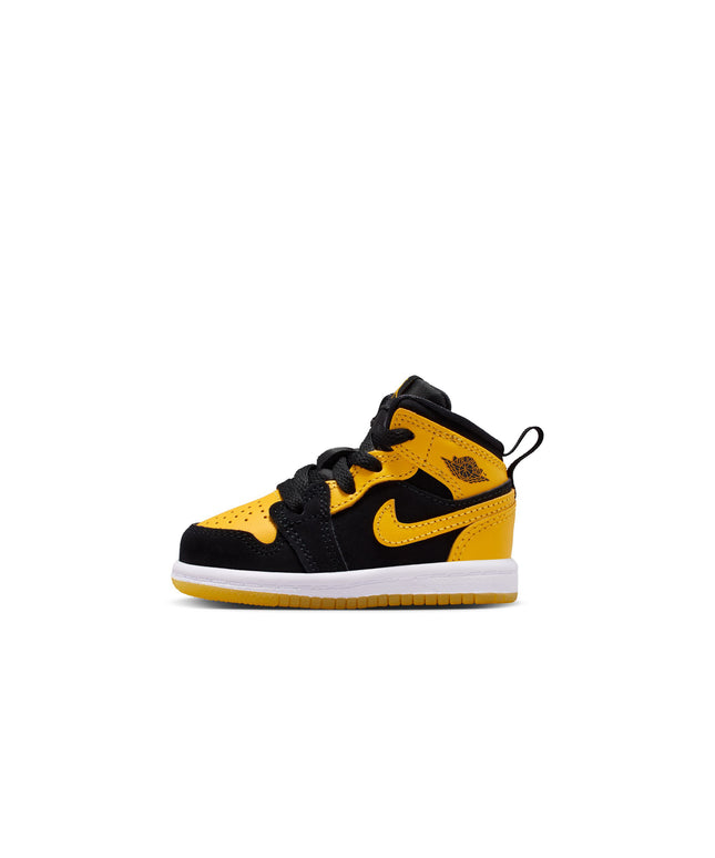 Air Jordan (TD) 1 Mid SE Black/Varsity Maize