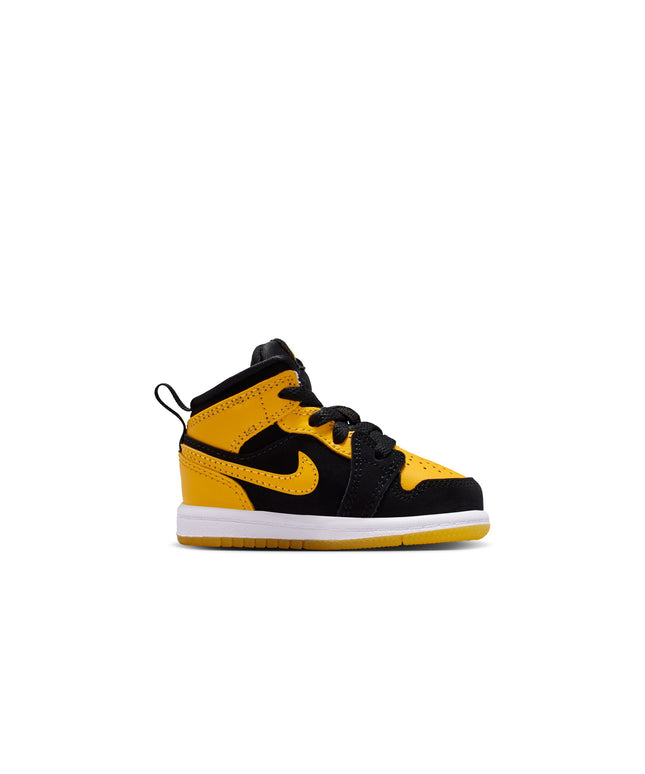 Air Jordan (TD) 1 Mid SE Black/Varsity Maize