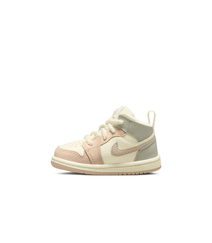 Air Jordan (TD) 1 Mid SE - Sail/Guava