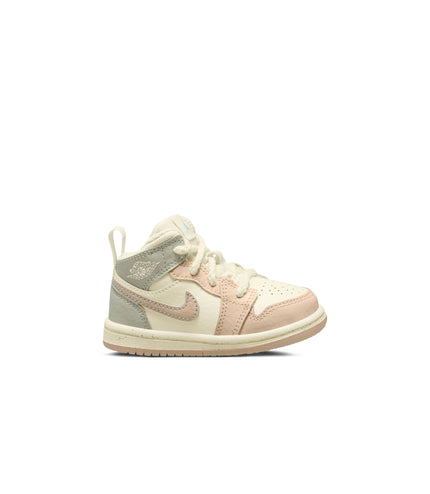 Air Jordan (TD) 1 Mid SE - Sail/Guava