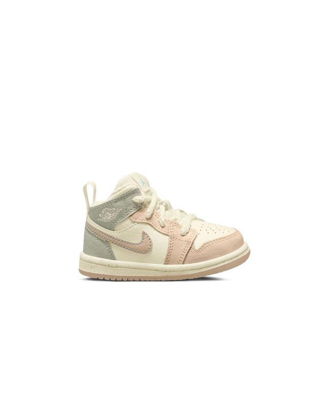 Air Jordan (TD) 1 Mid SE - Sail/Guava
