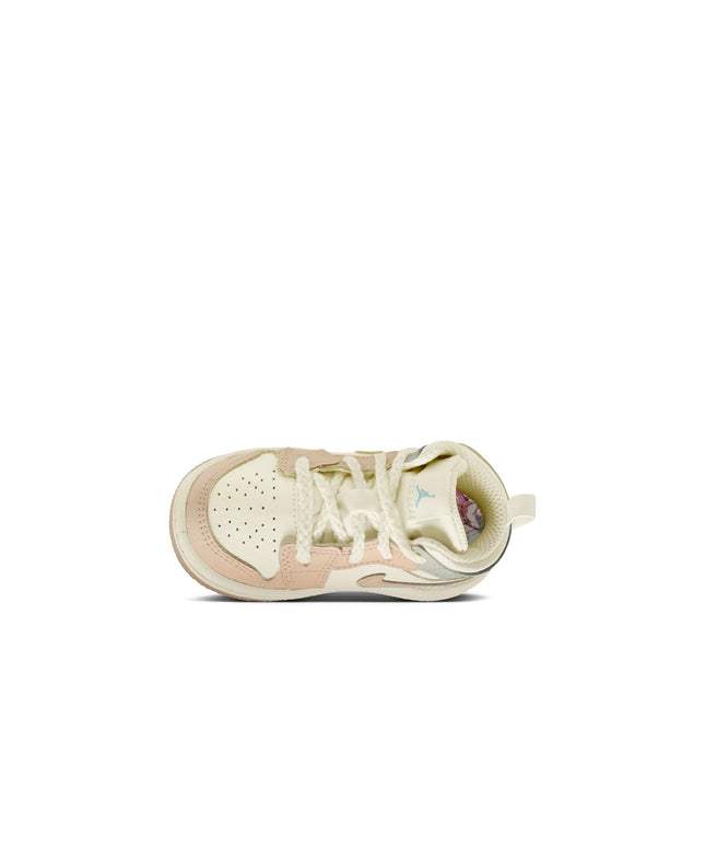 Air Jordan (TD) 1 Mid SE - Sail/Guava
