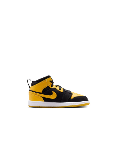 Air Jordan (PS) 1 Mid SE - Black/Varsity Maize