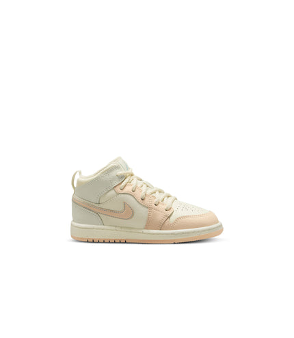Air Jordan (PS) 1 Mid SE - Sail/Guava Ice