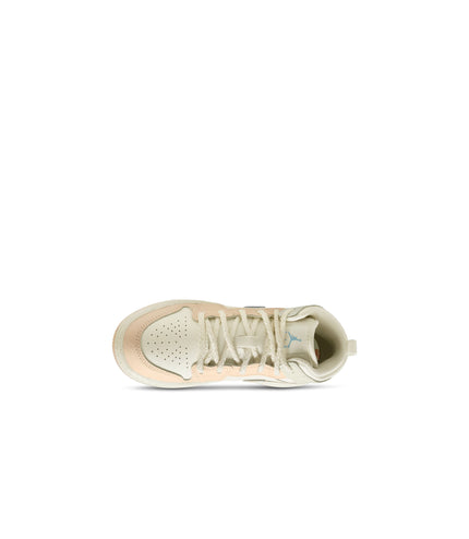 Air Jordan (PS) 1 Mid SE - Sail/Guava Ice
