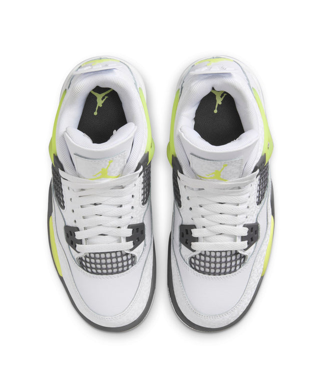 Air Jordan Big Kids 4 Retro - Lemon Twist