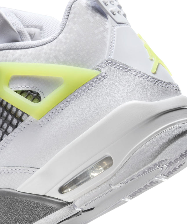 Air Jordan Big Kids 4 Retro - Lemon Twist