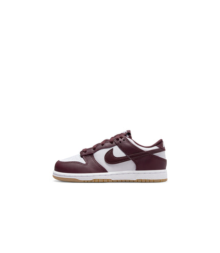 Nike (TD) Dunk Low - Burgundy Crush-Gum