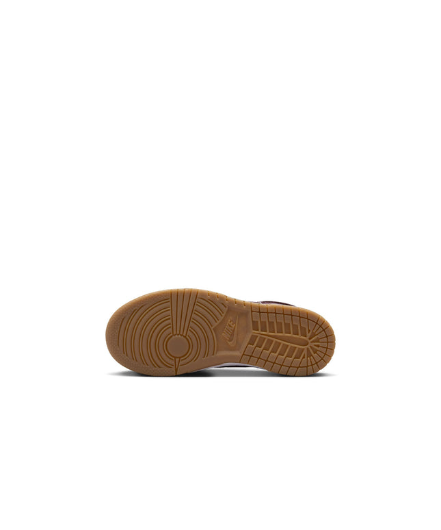 Nike (TD) Dunk Low - Burgundy Crush-Gum
