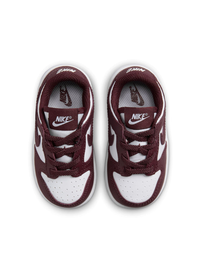 Nike (TD) Dunk Low - Burgundy Crush-Gum