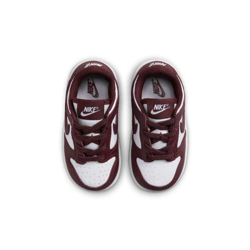 Nike (TD) Dunk Low - Burgundy Crush-Gum