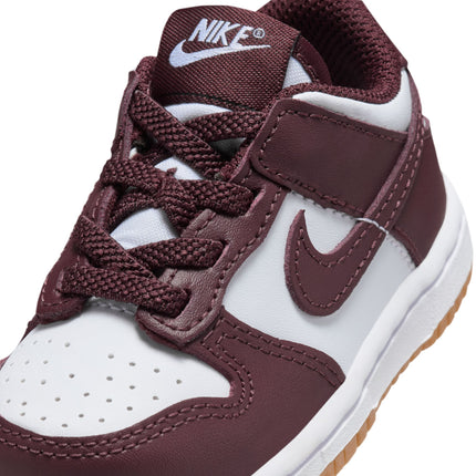 Nike (TD) Dunk Low - Burdeos Crush-Gum