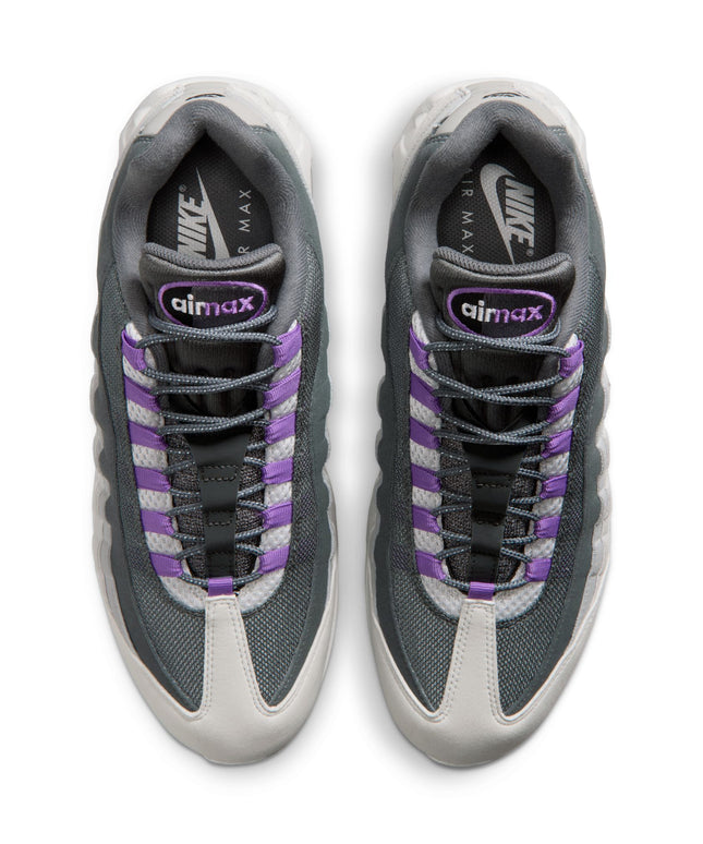 Nike Mens Air Max 95 Big Bubble OG - Photon Dust/Bright Violet