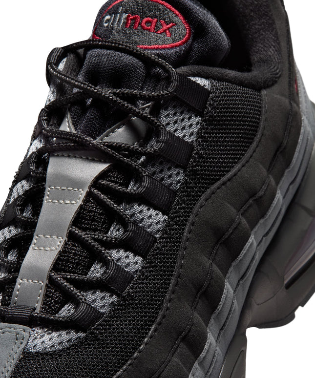 Nike Mens Air Max 95 Big Bubble OG - Black/Tough Red
