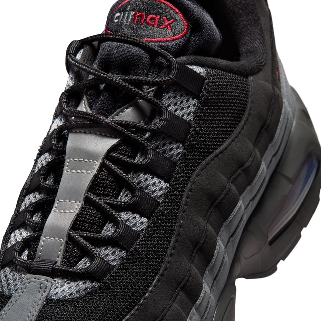 Nike Mens Air Max 95 Big Bubble OG - Black/Tough Red