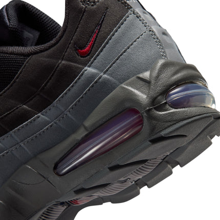Nike Mens Air Max 95 Big Bubble OG - Black/Tough Red