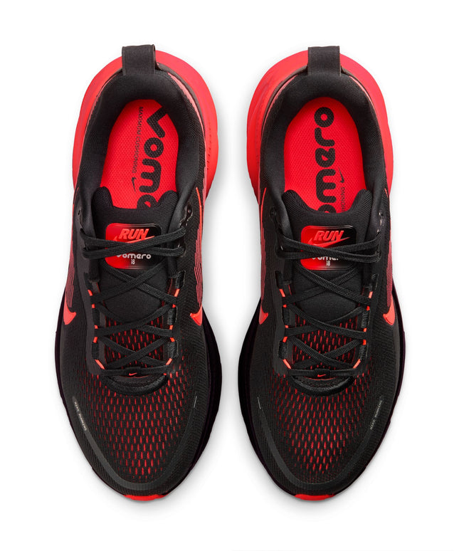 Nike Mens Vomero 18 - Black/Bright Crimson