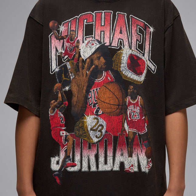 Air Jordan Mens  Flight Essentials Oversized Tee - Black