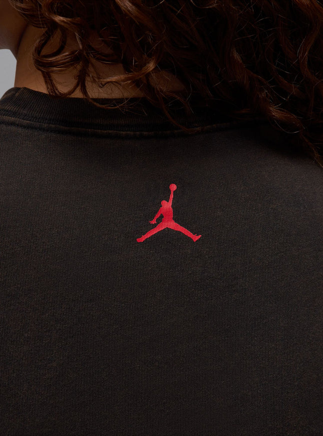 Air Jordan Mens  Flight Essentials Oversized Tee - Black