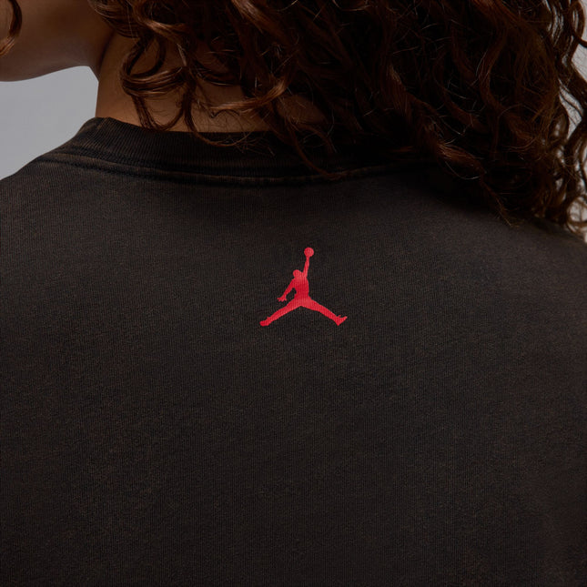 Air Jordan Mens  Flight Essentials Oversized Tee - Black