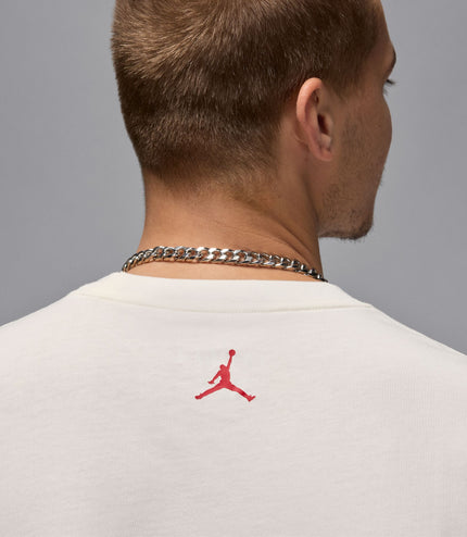 Air Jordan Mens  Flight Essentials Oversized Tee - Sail