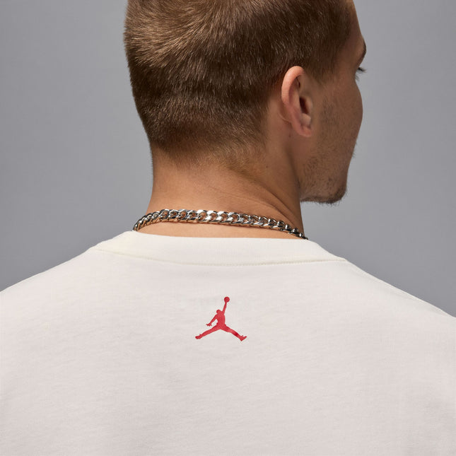 Air Jordan Mens  Flight Essentials Oversized Tee - Sail