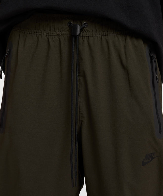 Nike Mens Tech Woven Pants - Sequoia/Black