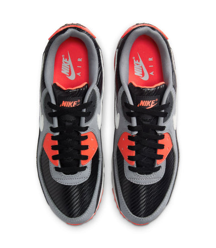 Nike Mens Air Max 90 Premium - Carboned Fiber Infrared