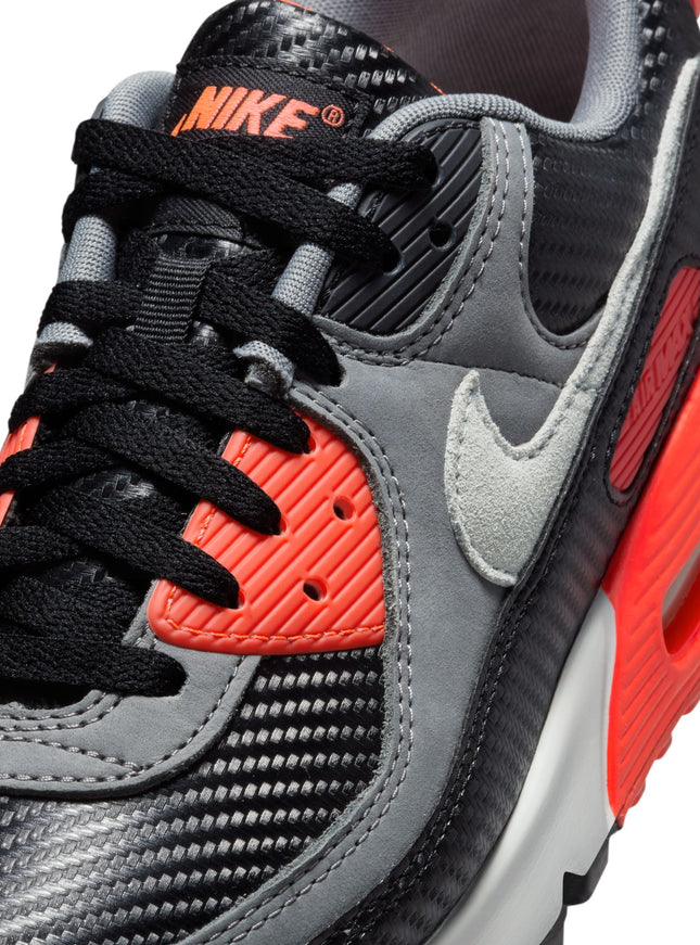 Nike Mens Air Max 90 Premium - Carboned Fiber Infrared