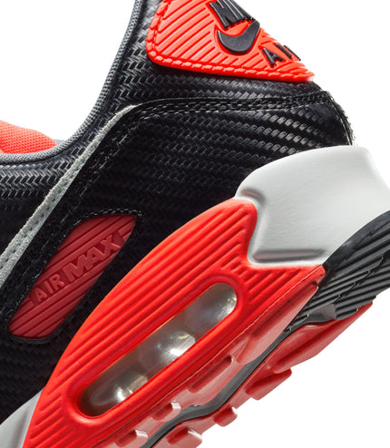 Nike Mens Air Max 90 Premium - Carboned Fiber Infrared