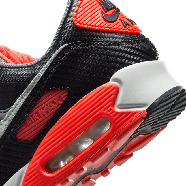 Nike Mens Air Max 90 Premium - Carboned Fiber Infrared