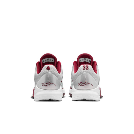 Nike Big Kids Kobe V Metallic Silver/Team Red