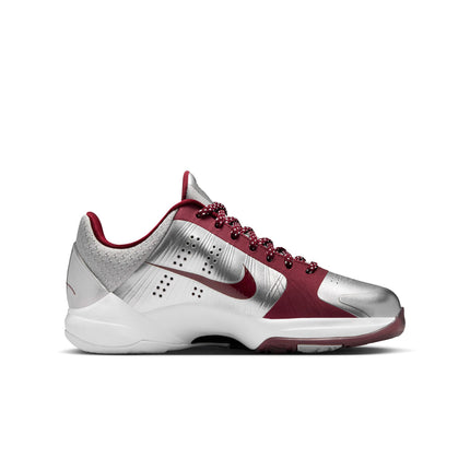 Nike Big Kids Kobe V Metallic Silver/Team Red