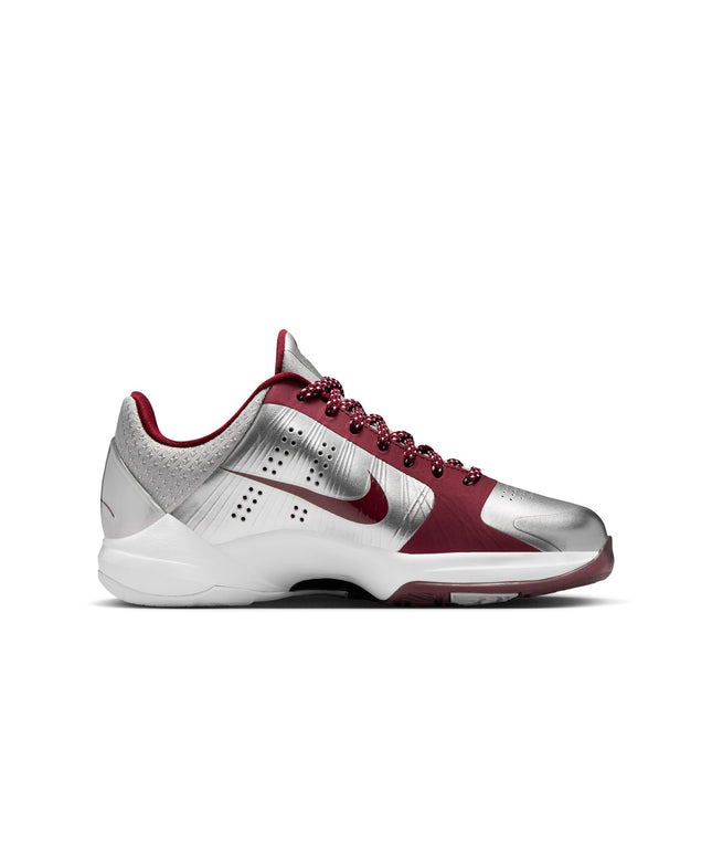 Nike Big Kids Kobe V Metallic Silver/Team Red