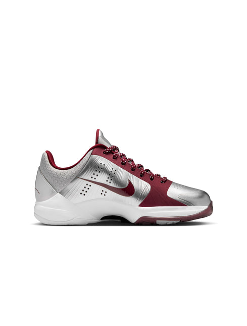 Nike Big Kids Kobe V Metallic Silver/Team Red