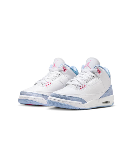 Air Jordan Big Kids 3 Retro - Cobalt Bliss