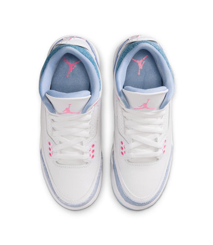 Air Jordan Big Kids 3 Retro - Cobalt Bliss