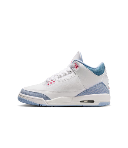 Air Jordan Big Kids 3 Retro - Cobalt Bliss