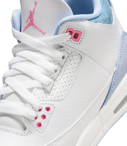 Air Jordan Big Kids 3 Retro - Cobalt Bliss