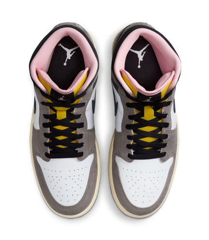 Air Jordan Mens 1 Mid SE - Cavestone