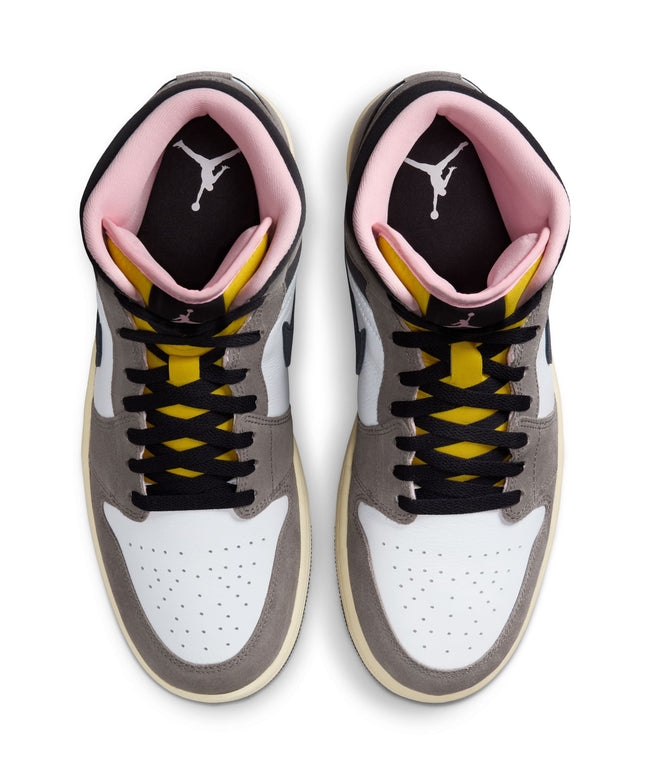 Air Jordan Mens 1 Mid SE - Cavestone