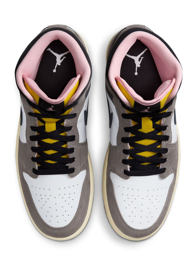 Air Jordan Mens 1 Mid SE - Cavestone