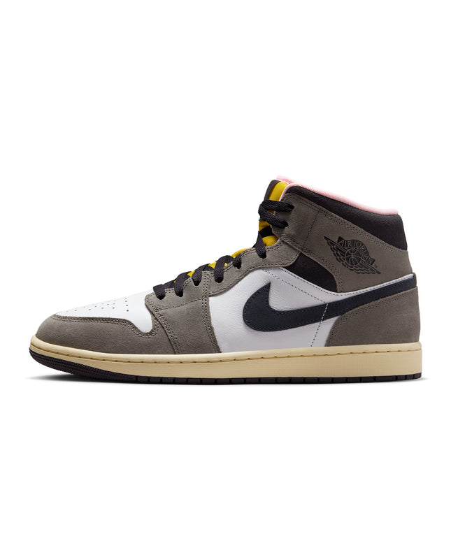Air Jordan Mens 1 Mid SE - Cavestone