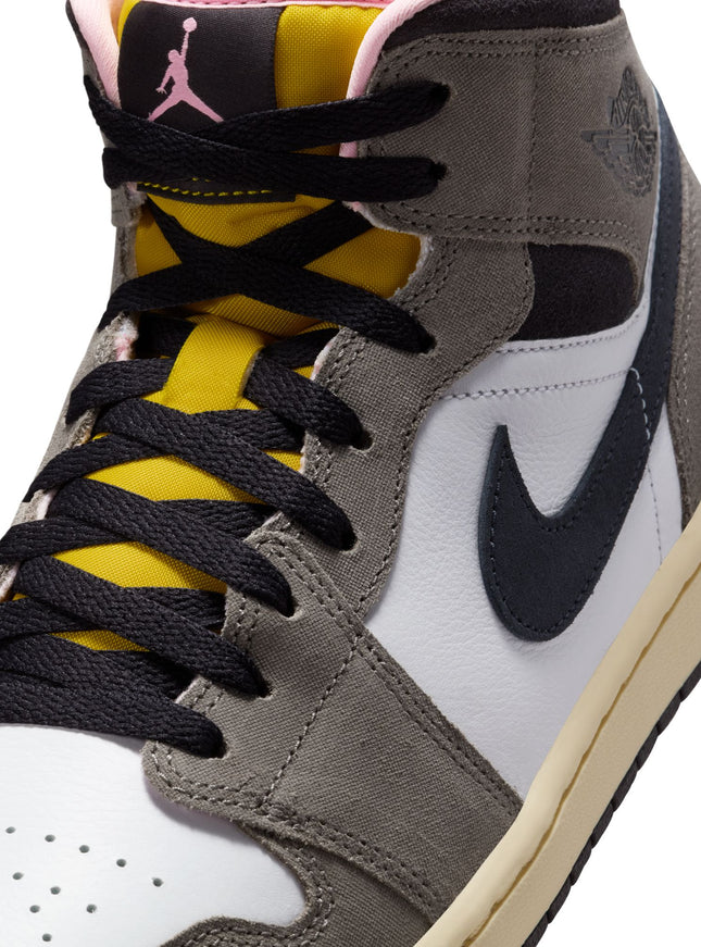 Air Jordan Mens 1 Mid SE - Cavestone